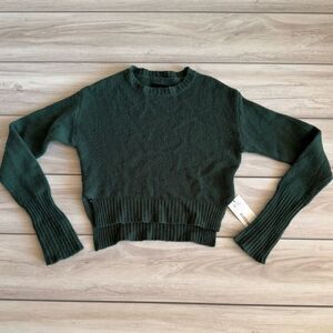 RtA Pullover Cashmere Sweater Green XS
